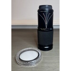 Vintage Tokina SZ-X 28-200mm Manual Focus Zoom Lens Black + 72mm UV Filter
